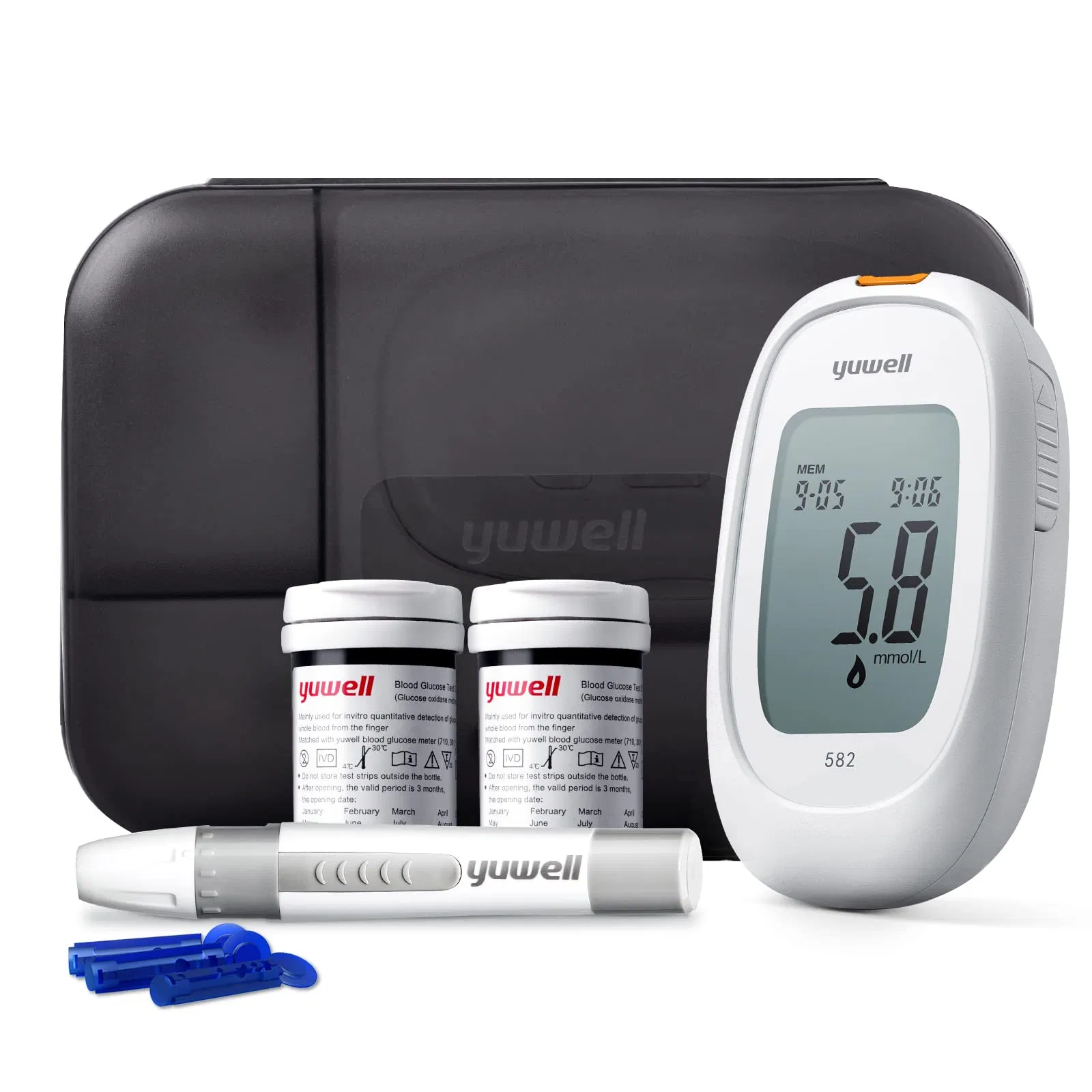 Máquina de glucómetro dispositivo de monitoreo médico doméstico Yuwell 710 580 510 310