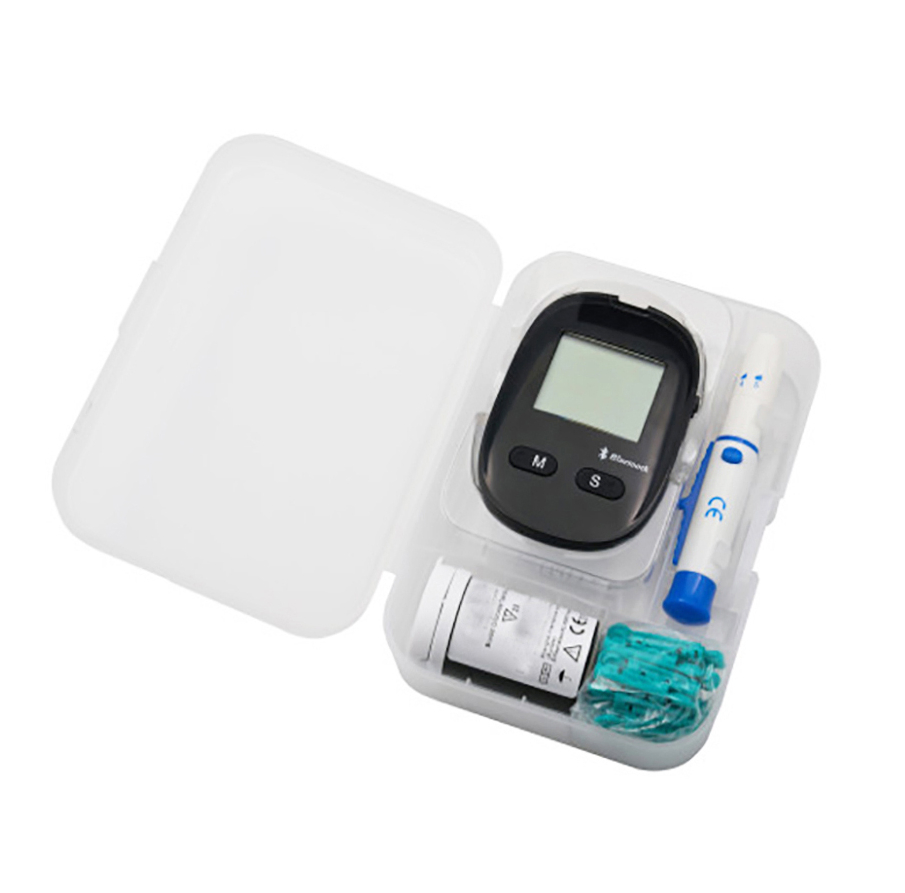 Monitoreo digital de glucosa en sangre, medidor de glucosa en sangre Bluetooth