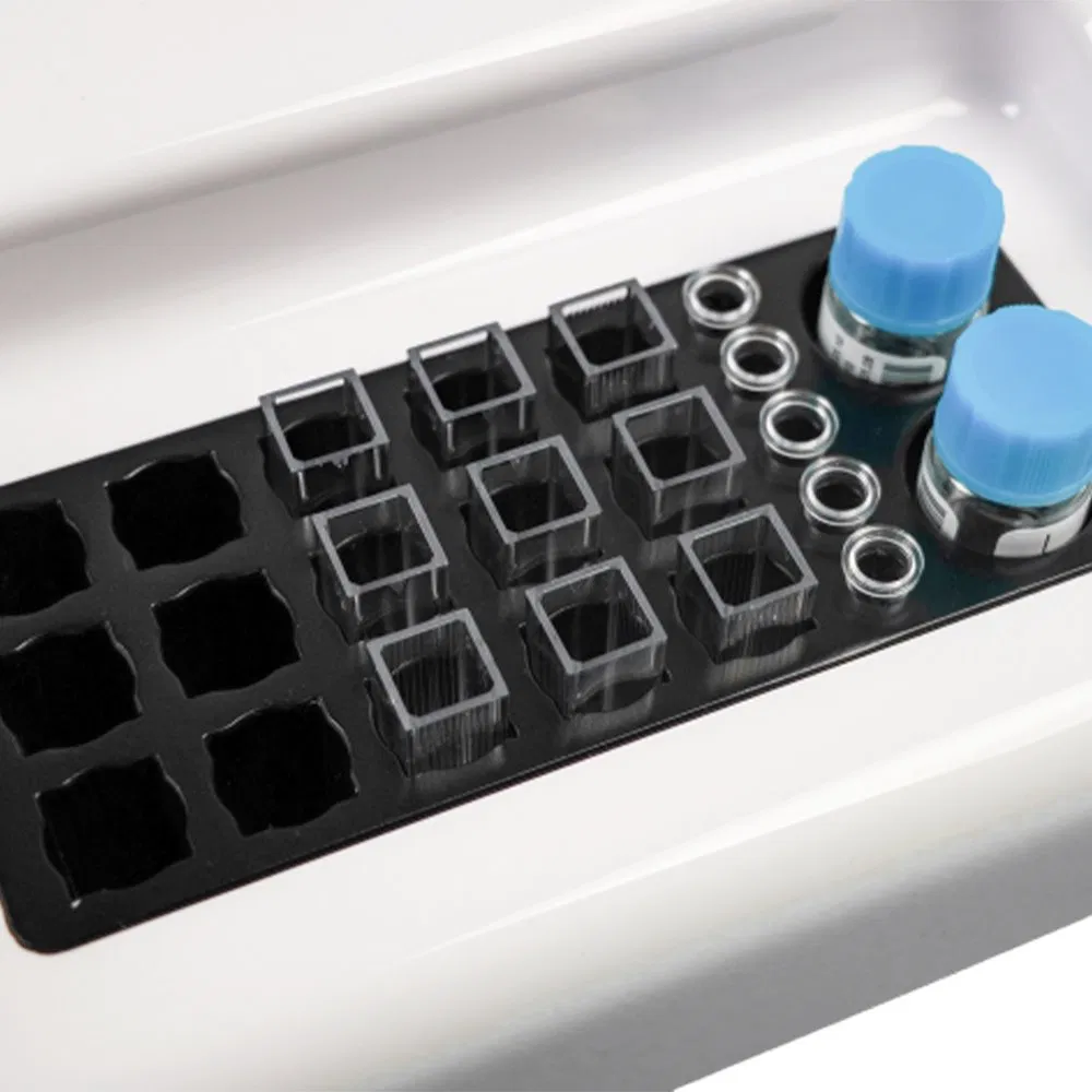 Analizador de sangre químico semiautomático clínico de fabricación profesional