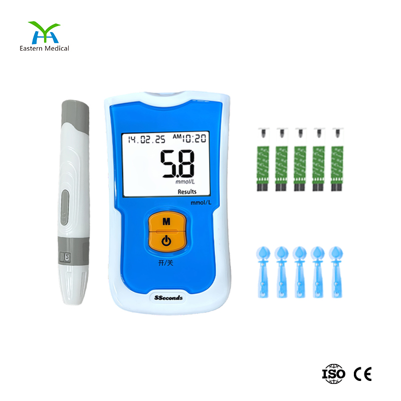 Medidor de glucosa en sangre / Comunicación inalámbrica Bluetooth integrada