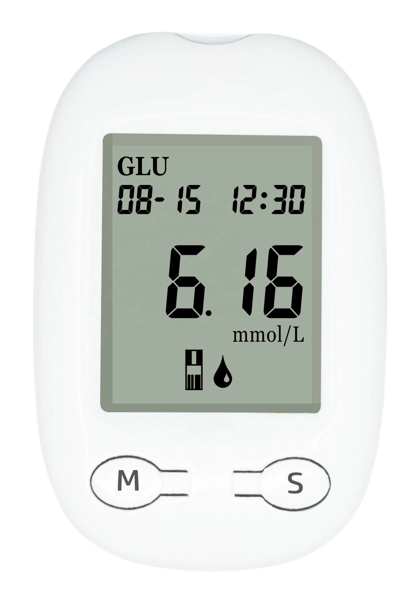 Dispositivo portátil de monitoreo de glucosa en sangre para la gestión de la diabetes