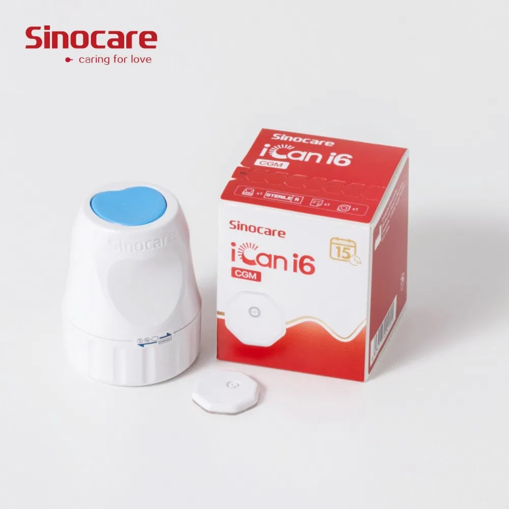 Ican I6 Monitor de Glucosa en Sangre Sistema de Monitoreo Continuo de Glucosa