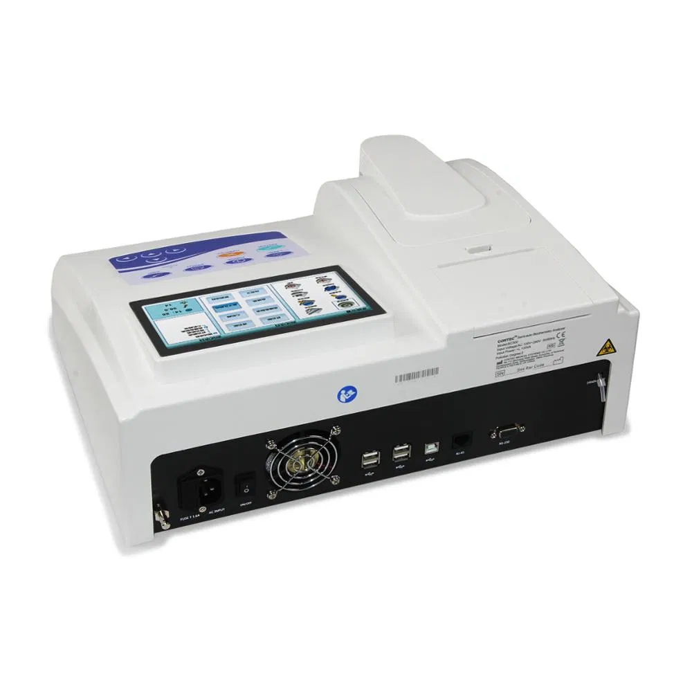 Equipo Médico Veterinario Bioquímica Analizador Bioquímico Semi Automático Venta Caliente