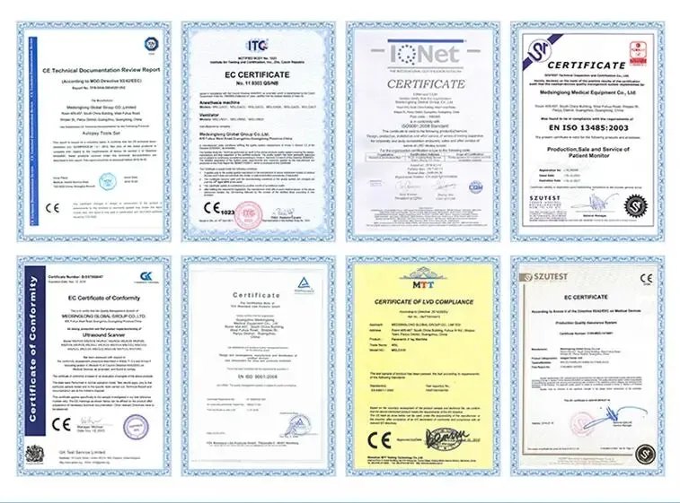 Certificaciones CE ISO FDA