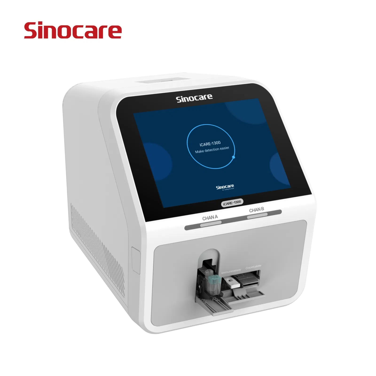 Analizador de Hematología Sinocare Icare 1300 Prueba de Cbc y Crp Integrada con Cartucho de Un Solo Uso Analizador de Sangre Poct