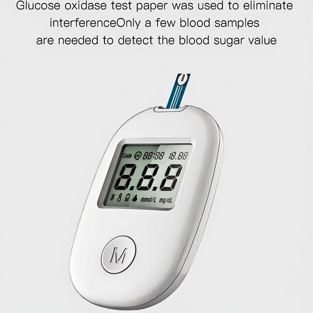 Certificado CE Portátil 3 en 1 Medidor Multifuncional de Glucosa en Sangre