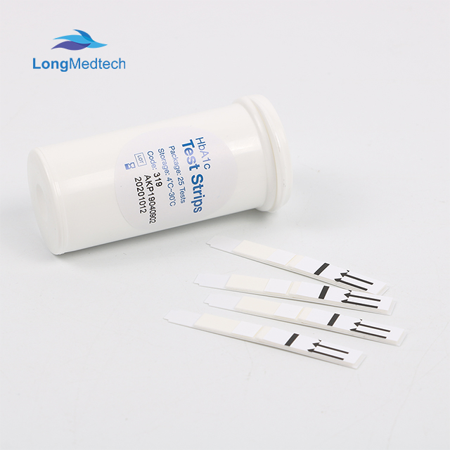 Máquina de análisis de reactivos portátil Poct Hba1c Kit de prueba de hemoglobina A1c Medidor