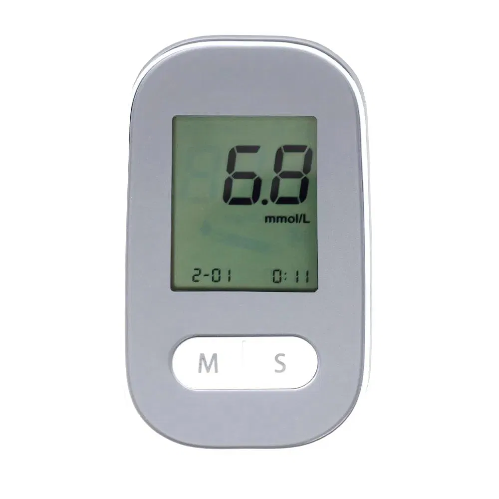 Sistema de Monitoreo de Glucosa en Sangre Kit de Pruebas de Diabetes Preciso con Medidor de Glucosa Tiras de Prueba y Lancetas para Uso en Casa y Manejo de Salud Personal
