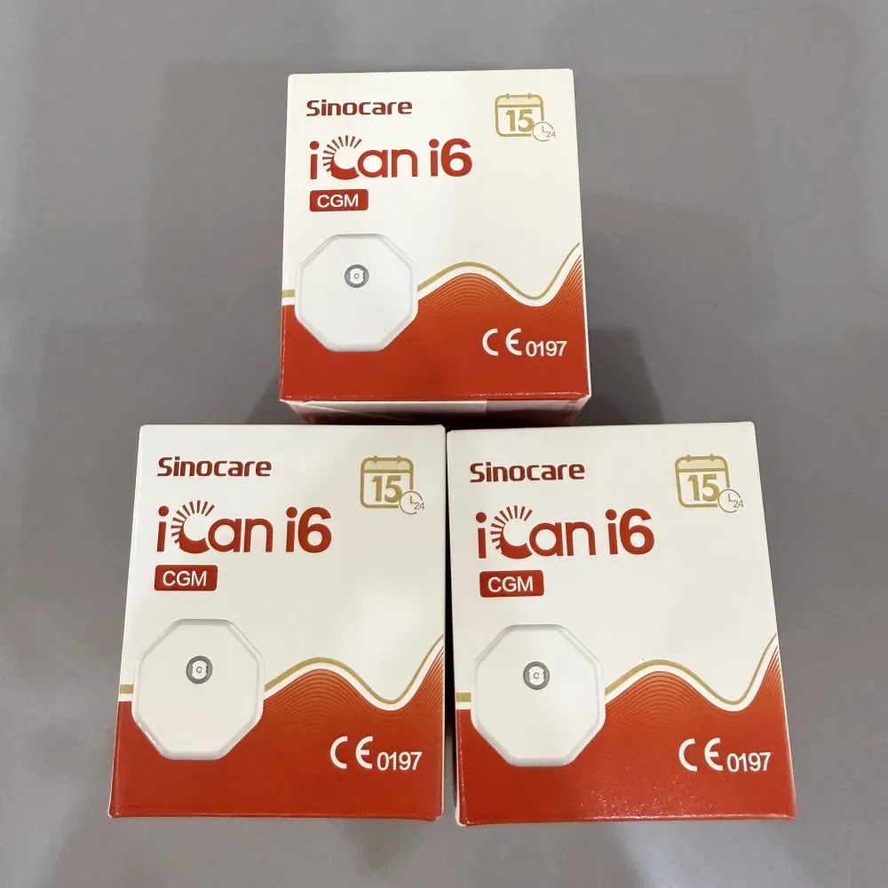 Ican I6 Monitor de Glucosa en Sangre Sistema de Monitoreo Continuo de Glucosa