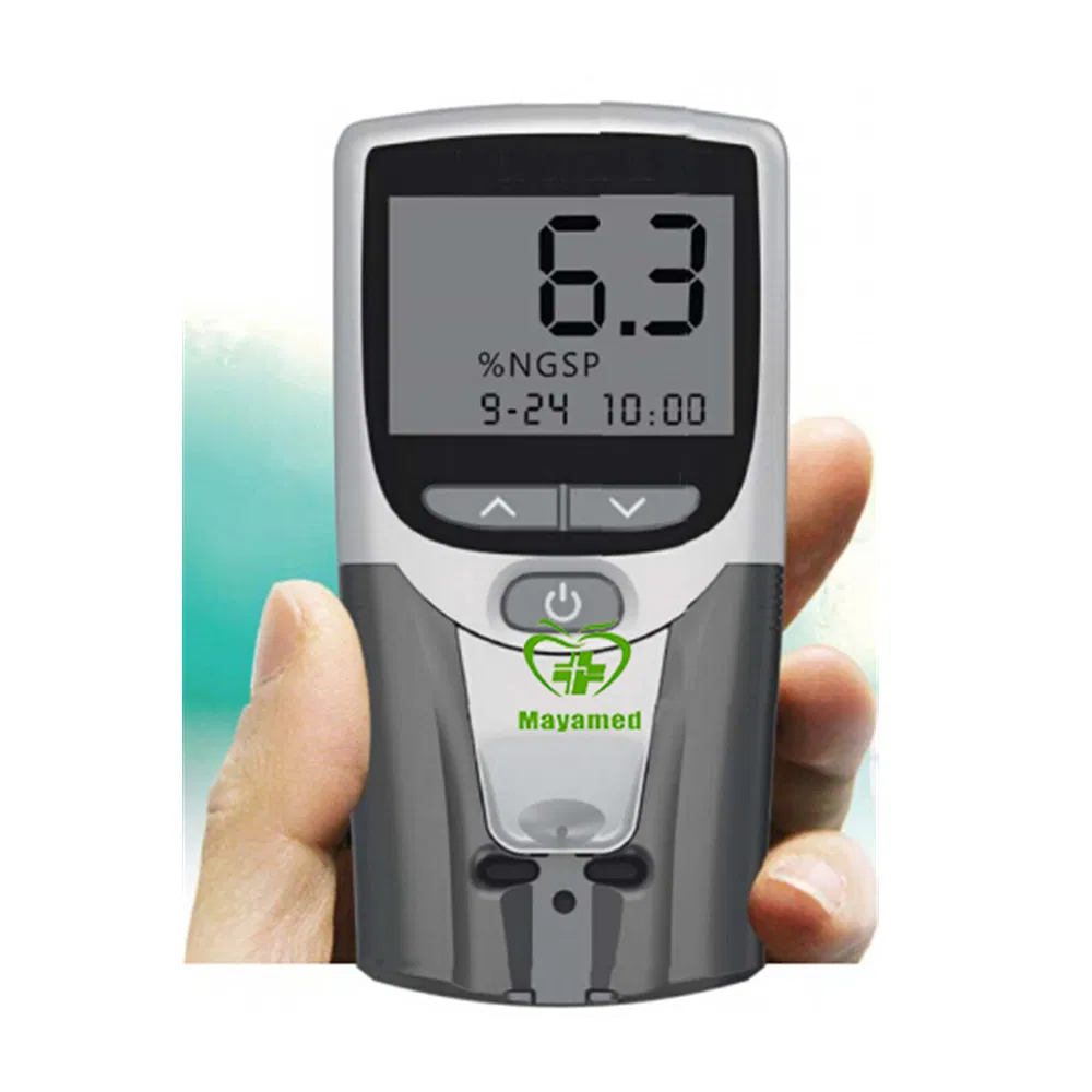 Máquina de Pruebas de Hemoglobina Analizador de Hemoglobina Glucosilada Portátil Mango Proteína Específica Hba1c Analizador
