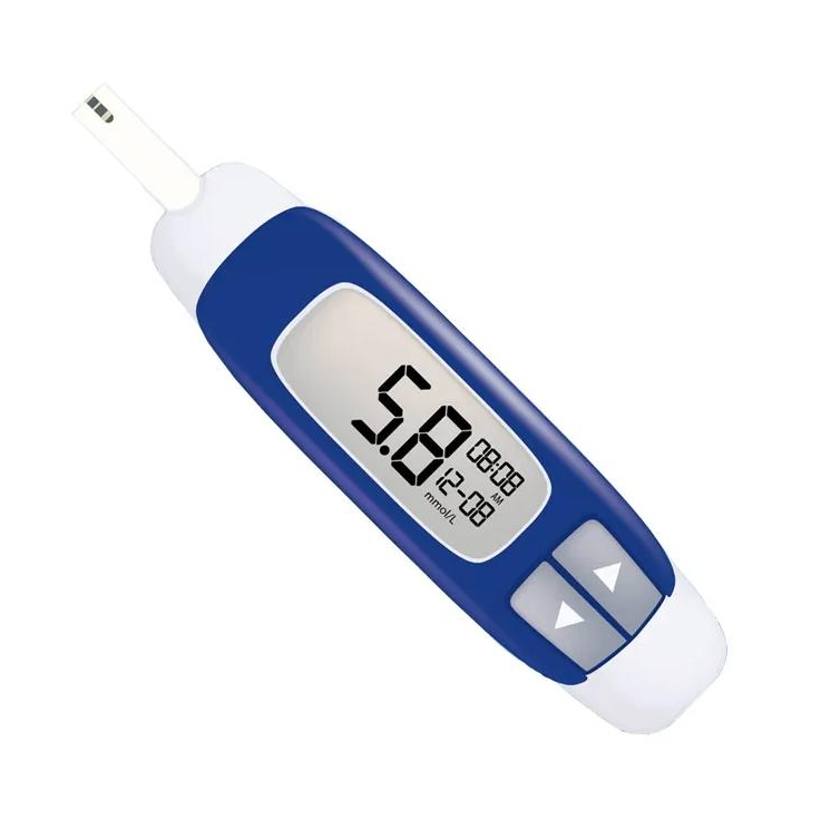 Medidor de glucosa inteligente para monitoreo de glucosa en sangre en casa