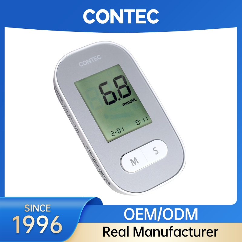 Contec Cms10A Monitor de Diabetes Glucometro Digital Medidor de Glucosa en Sangre