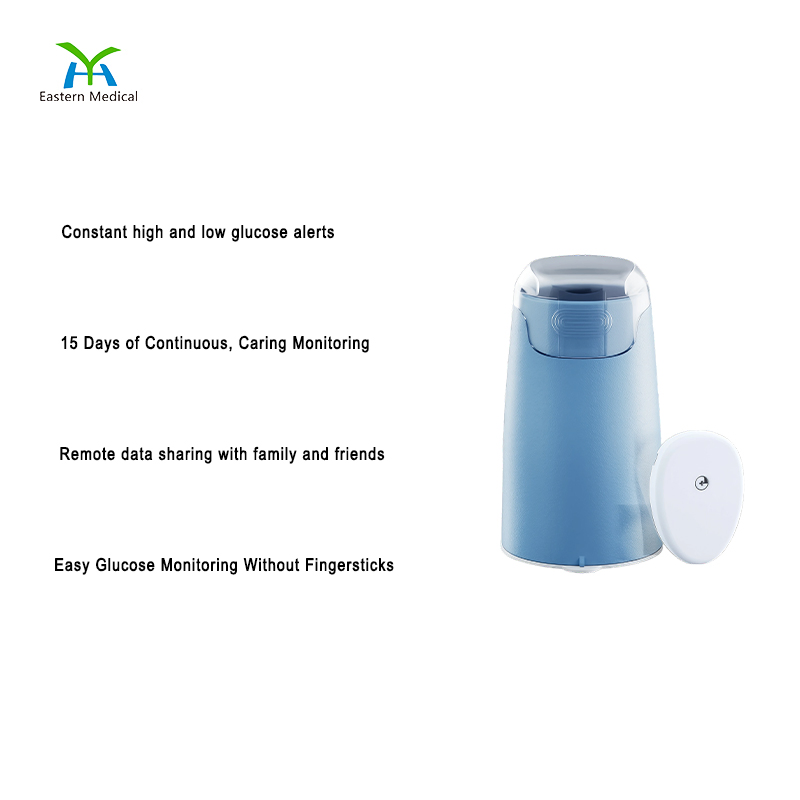 Sistema de Monitoreo Continuo de Glucosa / Alertas para Niveles Altos y Bajos de Azúcar en Sangre, 24/7