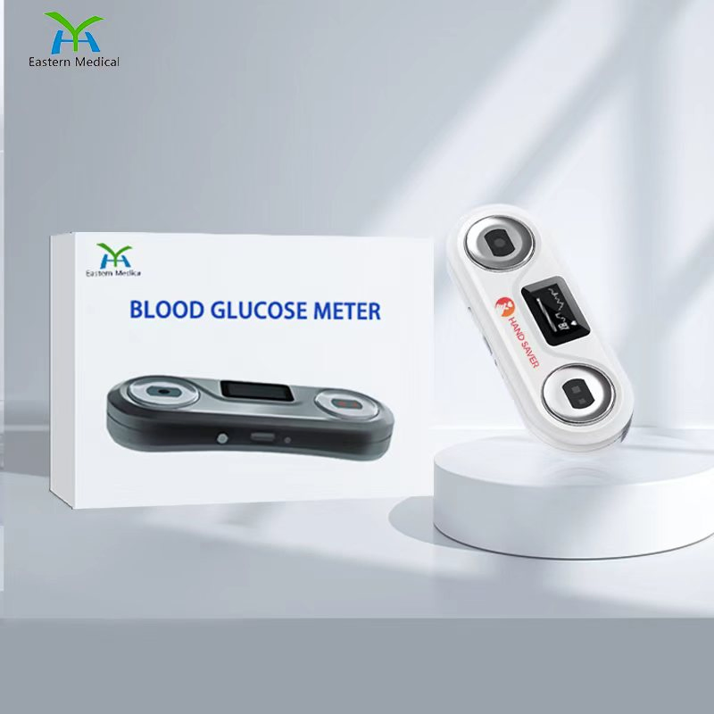 Dispositivo de monitoreo de prueba de glucosa en sangre no invasivo digital