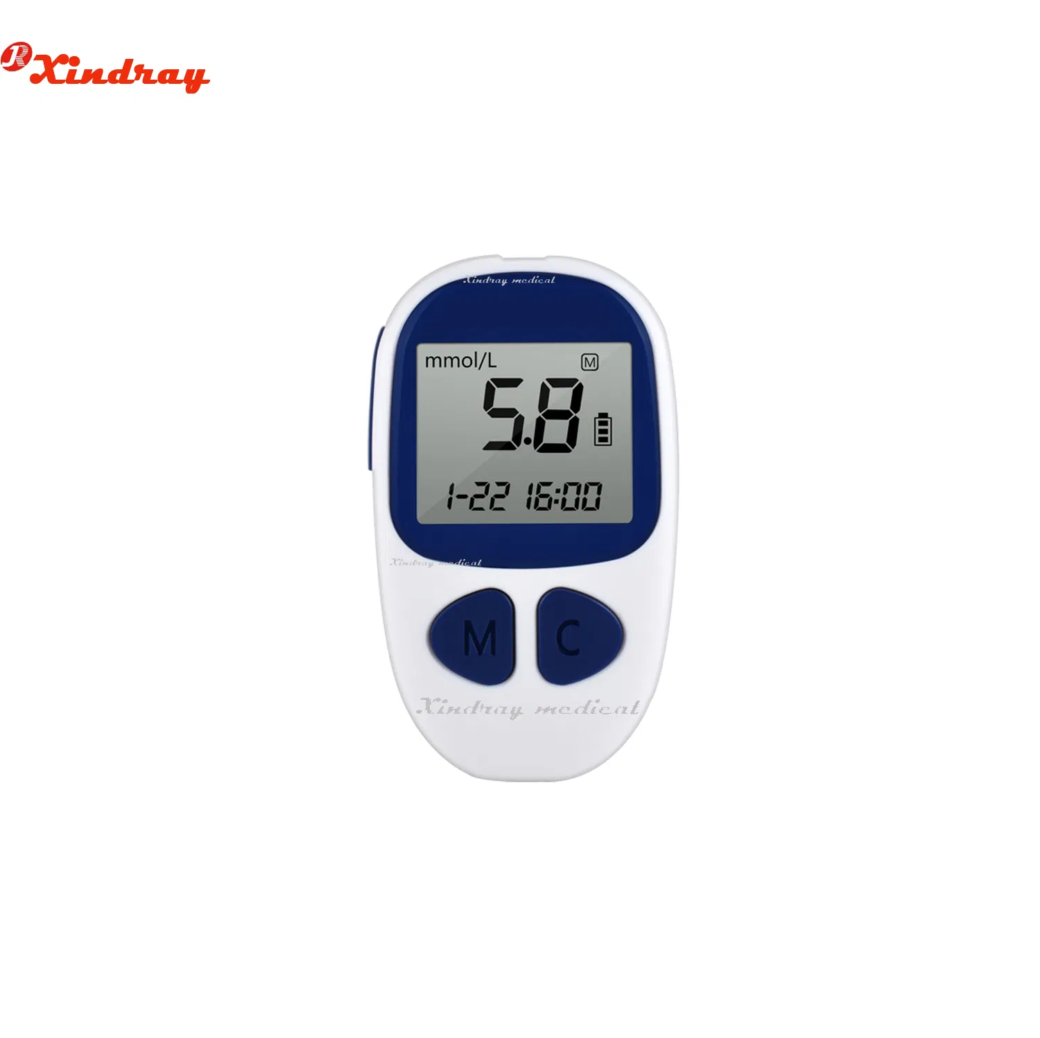 Medidor de glucosa en sangre electrónico, glucómetro, monitor de glucosa en sangre