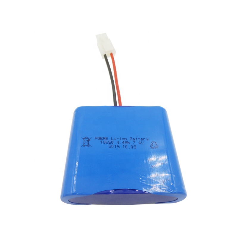 ICR18650 Rechargeable 2S2P 4400mAh 7.4v Li-ion Walkie Talkie Battery Pack