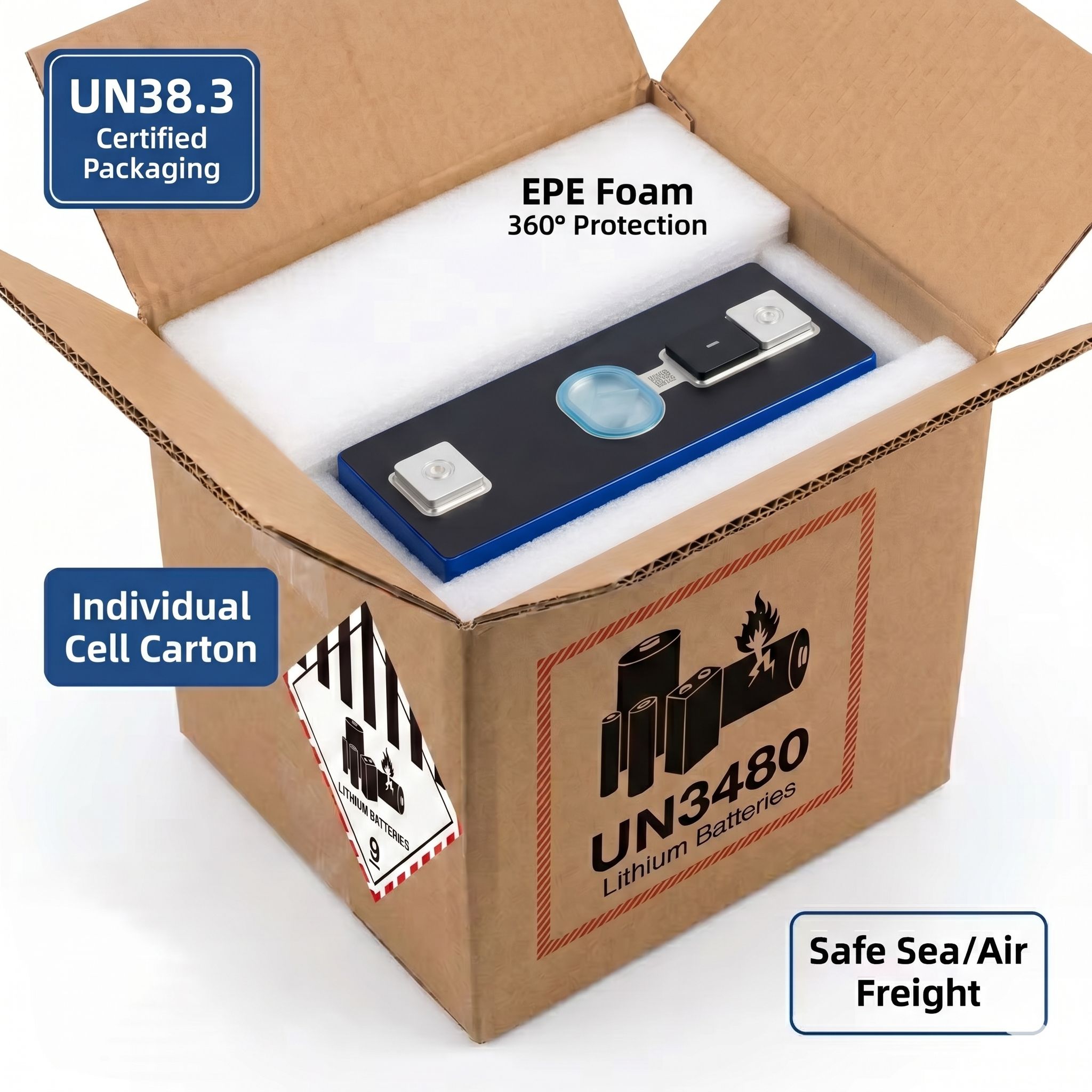CATL3.7V 150Ah NMC Ternary Lithium Ion Prismatic Battery Cell 4000 Cycles 2C Discharge For EV Forklift AGV Solar ESS UPS