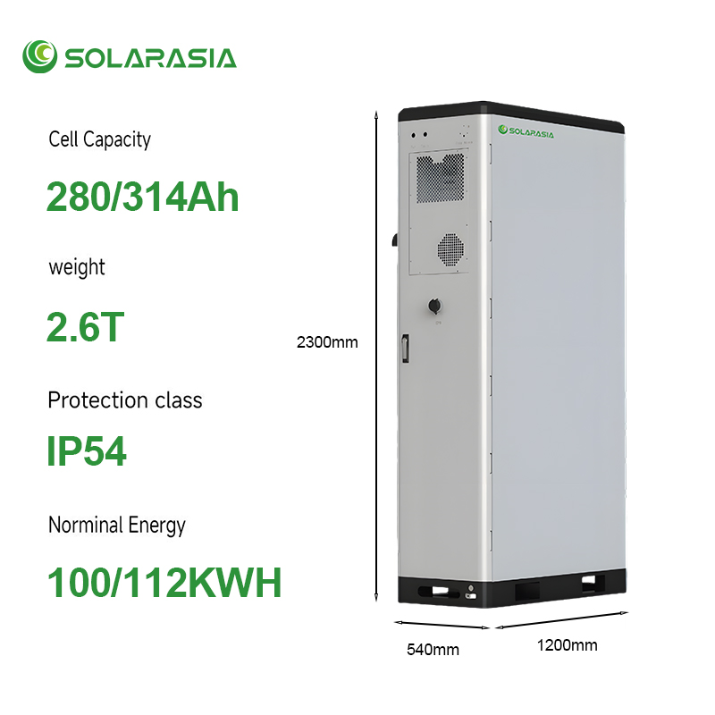 Bess Commercial Industrial Battery Storage 50kw 100kwh Hybrid PCS Air Cooling IP54 LiFePO4 Lithium Polymer Battery Energy Storage Container
