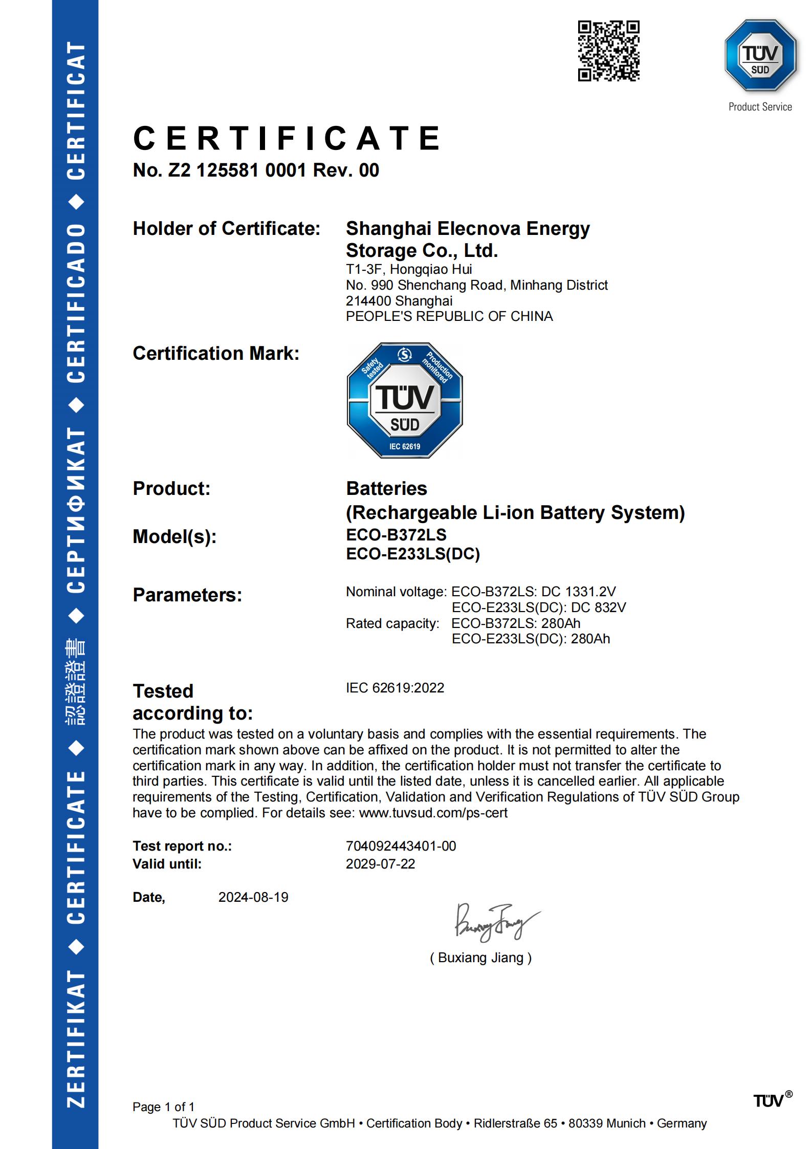20FT 40FT LiFePO4 Battery Solar Energy Storage Power System