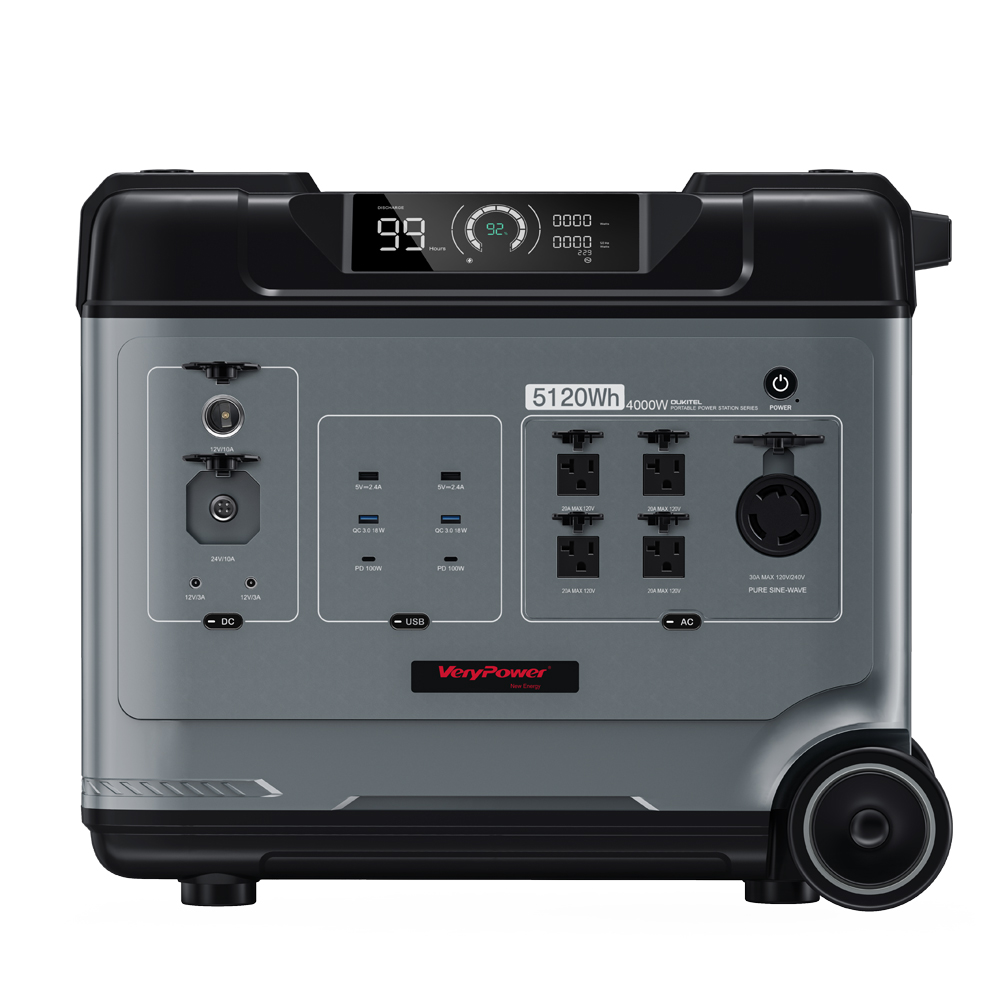 Hot Sale 5kwh Portable Lithium Battery Outdoor Power Station Camping MPPT Controller Rechargeable Lithium Battery