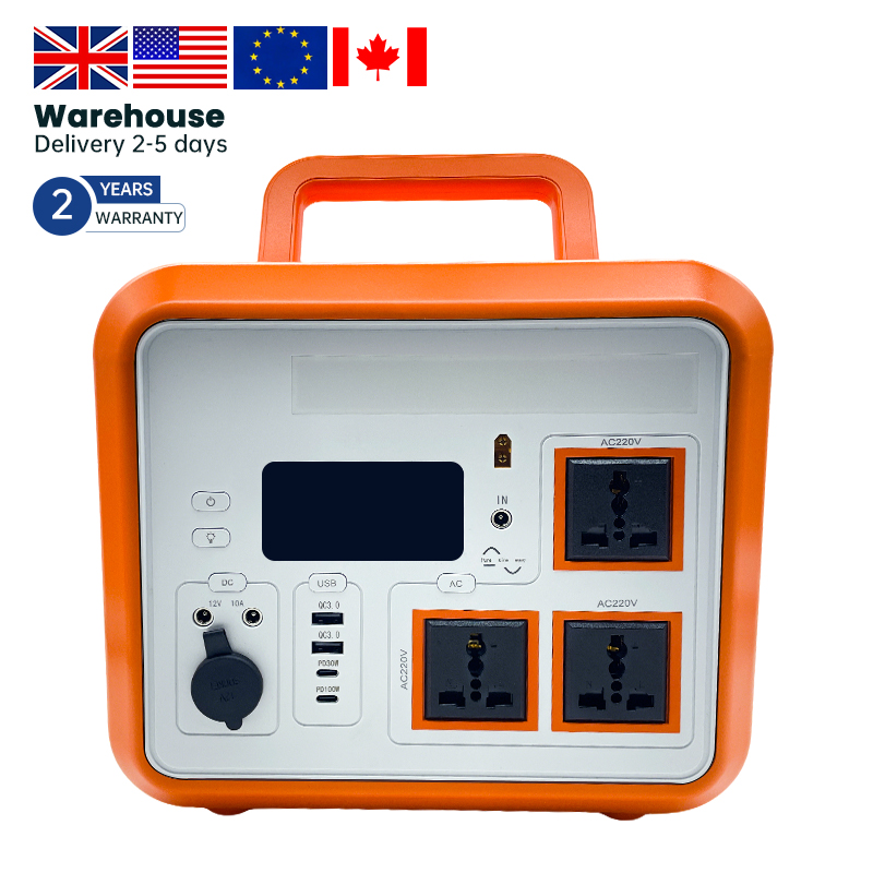 300W Portable Power Station LiFePO4 Battery, Pure Sine Wave Solar Charging for Camping &amp; Outdoor Power Supply