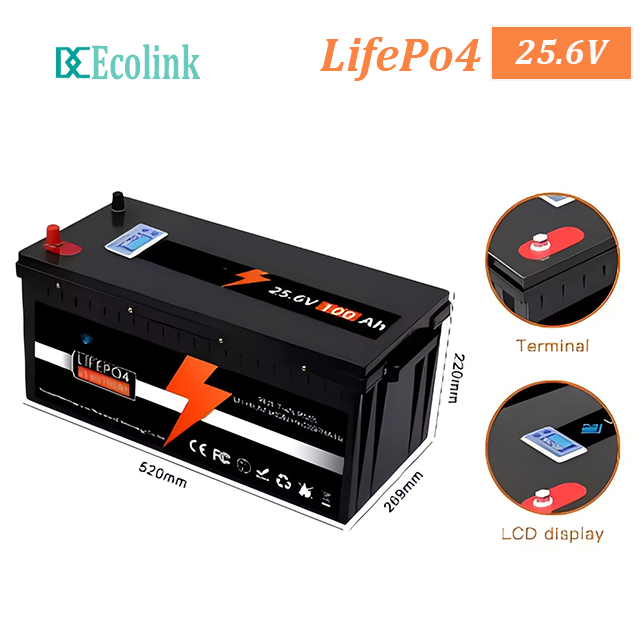 Energy Storage 12v 100ah 200ah 300ah 12.8v Lithium-ion Batteries Lifepo4 12v 200ah Solar System Truck Rv Battery