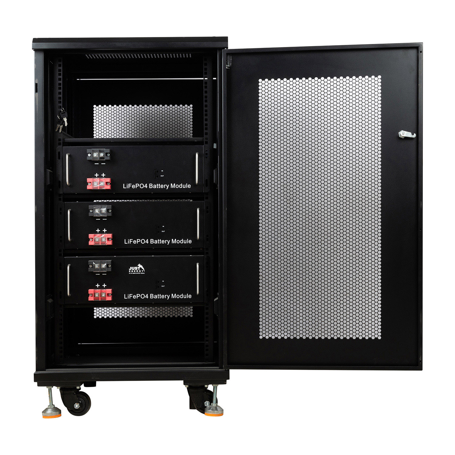 High Voltage 51.2v 200ah Lithium LiFePO4 Battery Rack Mounted Battery Energy Storage System