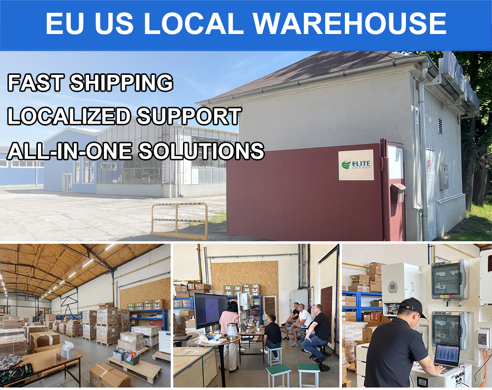 EU STOCK 5Kwh 10Kwh 15Kwh Stackable Home Energy Storage System 51.2V 100Ah 200Ah 300Ah Solar Lithium Battery Pack 48V LiFePO4