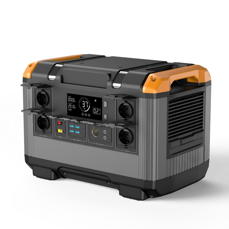 Portable Power Station LiFePo4 Battery 15000 MAh Solar Panel Charging Pure Sine Wave Jump Starter for Home and Outdoor Use