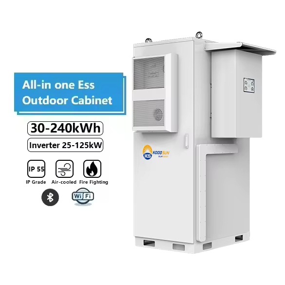 Solar Battery Storage Cabinet 215KWH ESS 500KWH Bess Lifepo4