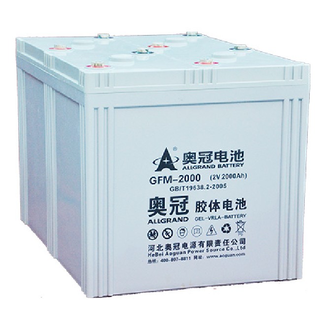 2V2000Ah AGM Sealed Lead-acid Battery- Solar/UPS Backup Supply, Specialized for Communication Base Stations with Long Lifespan