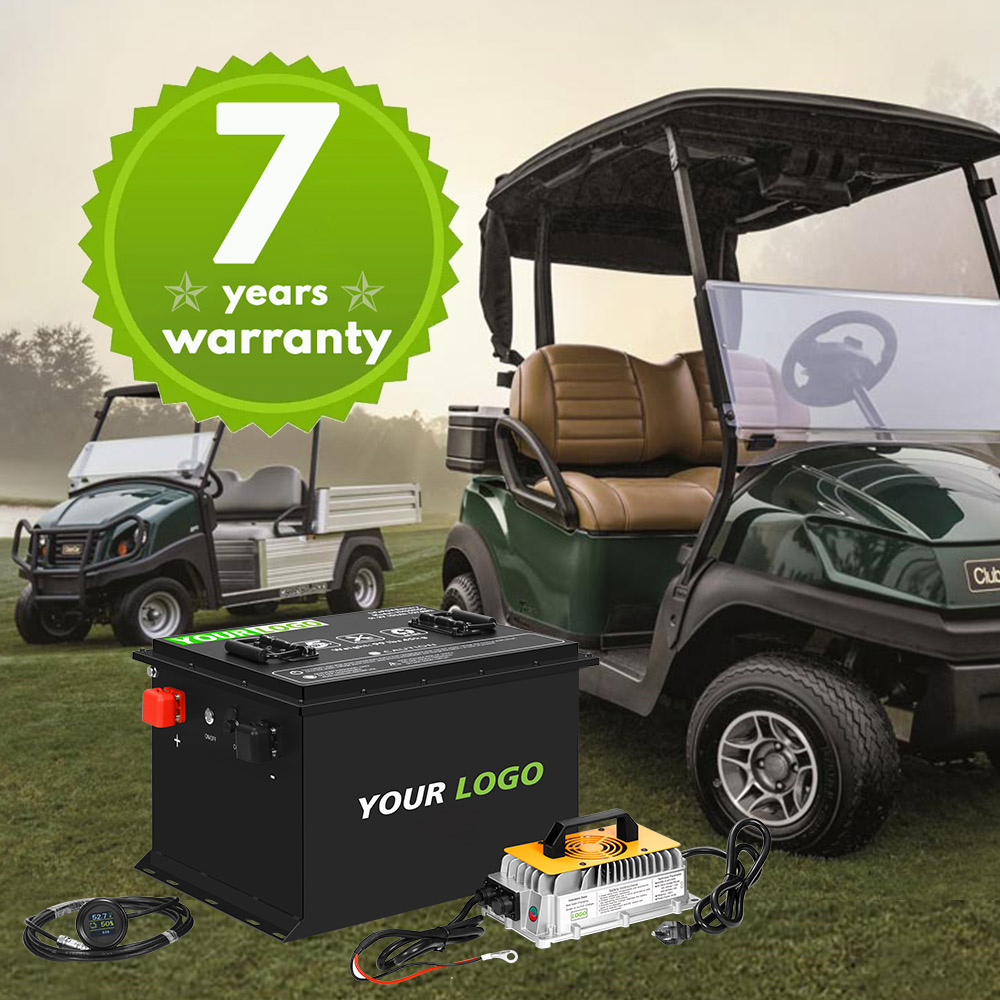 HHS Lifepo4 Golf Cart Battery 36v 48v 72v 72ah 100ah 105ah 160ah 200ah Golf Cart Lithium Battery Conversion Kits With Charger