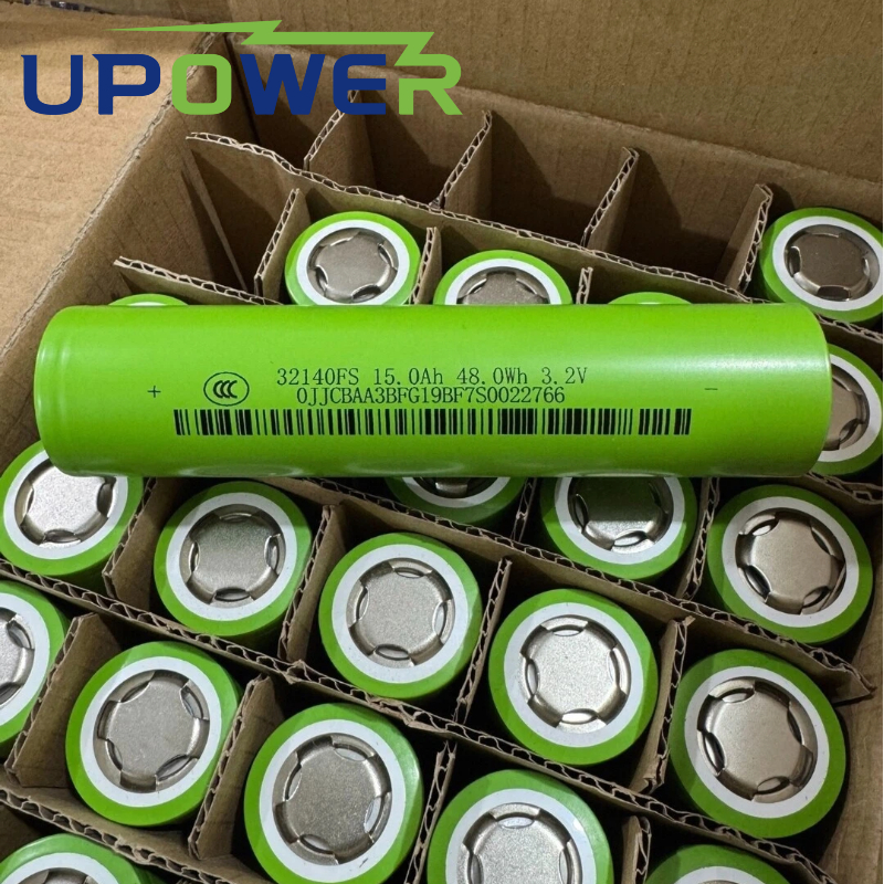 ULi 32140 15ah 1c 3c Power Battery 3.2v Cylindrical Lithium Iron Phosphate for Electric Vehicles Solar Energy Storage