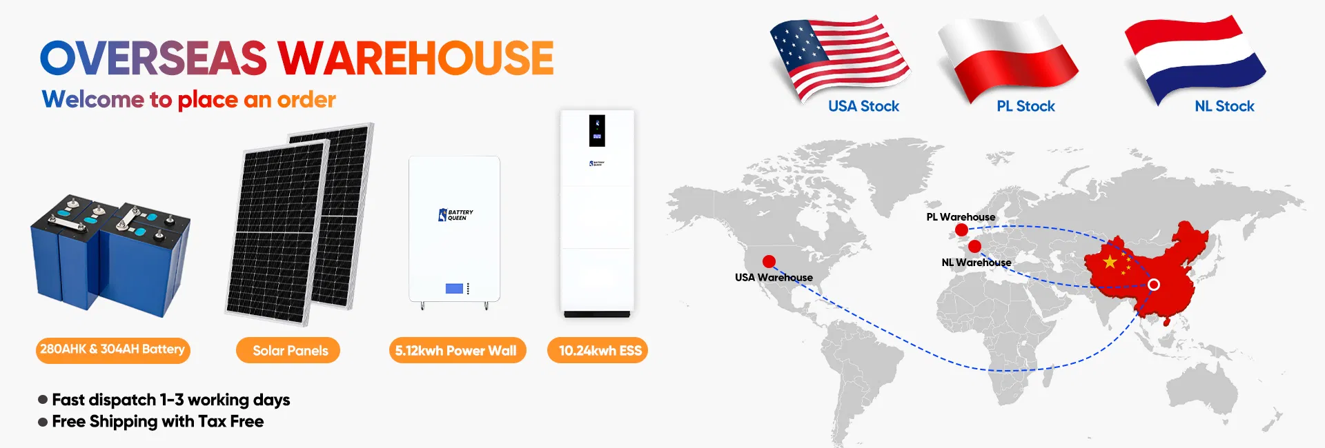 Tax Free Europe LiFePO4 Battery Cell 3.2V 280ah Baterias De Litio 280K Solar Zellen Solarbatterie Lithium Iron Phosphate Betteri