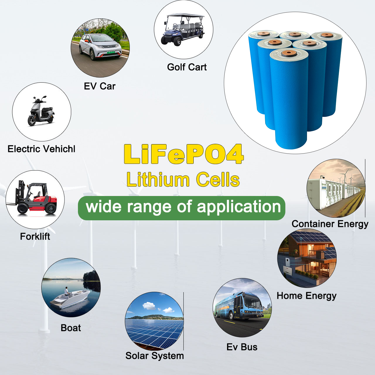CALB 3.2V 30Ah DIY High Rate Capability LiFePO4 Battery 3000 Cycles CE Certified Safety Stability for Electric Vehicles Home