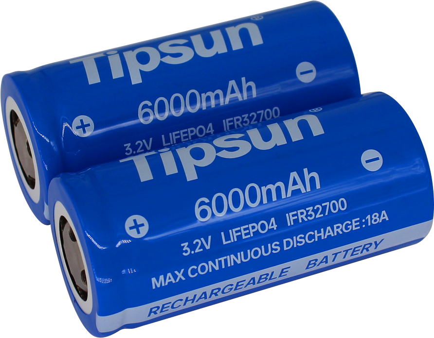 Tipsun Ess Ifr 32650 32700 LiFePO4 Batteries Cells 3.2V 6000mAh LFP Lithium Iron Phosphate Batterycustomizable