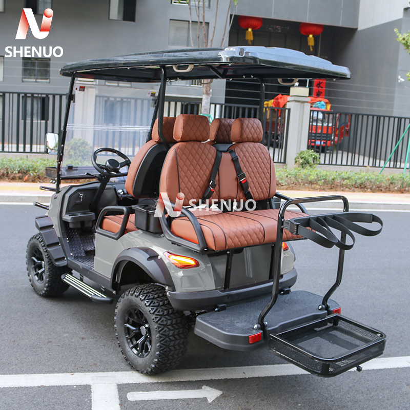 4 Seater Golf Cart 72V Lithium Battery, Street Legal with Fast Shipping to USA