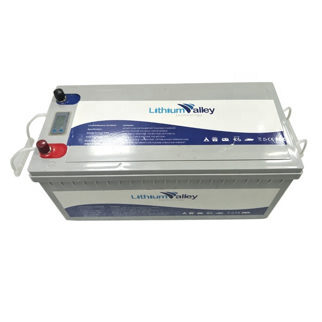12V 200Ah Lithium LiFePO4 Deep Cycle Rechargeable Battery |2000+Cycles&amp;6+Years Lifetime |Built-in BMS| Perfect for Solar, Marine