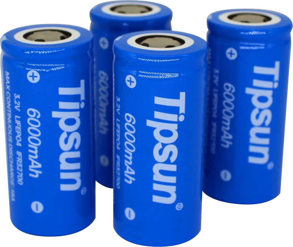 Tipsun Ess Ifr 32650 32700 LiFePO4 Batteries Cells 3.2V 6000mAh LFP Lithium Iron Phosphate Batterycustomizable