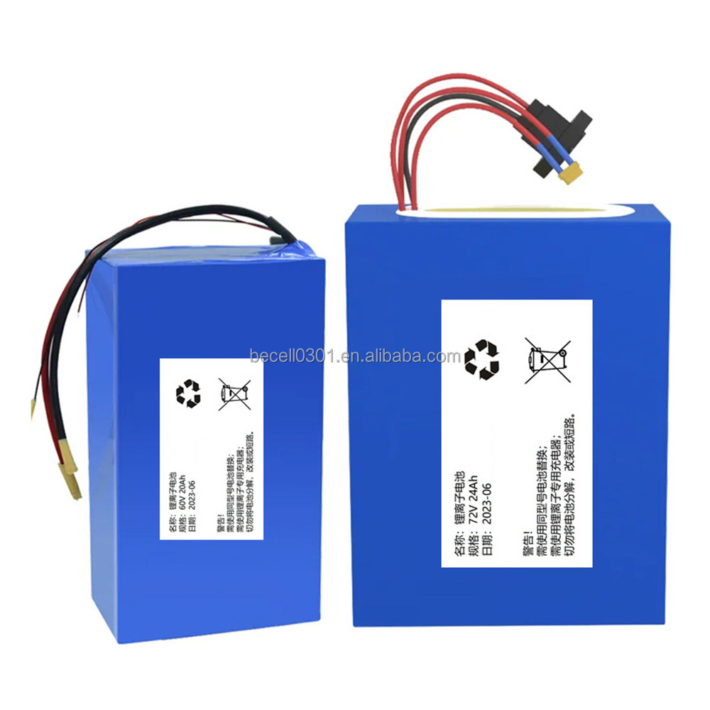 Lithium 12V 24V 36V 48V 52V 60V 72V 7.8AH 10AH 15AH 20AH 25AH 30AH 35AH 40AH 18650 Battery Ebike Lithium Battery Pack