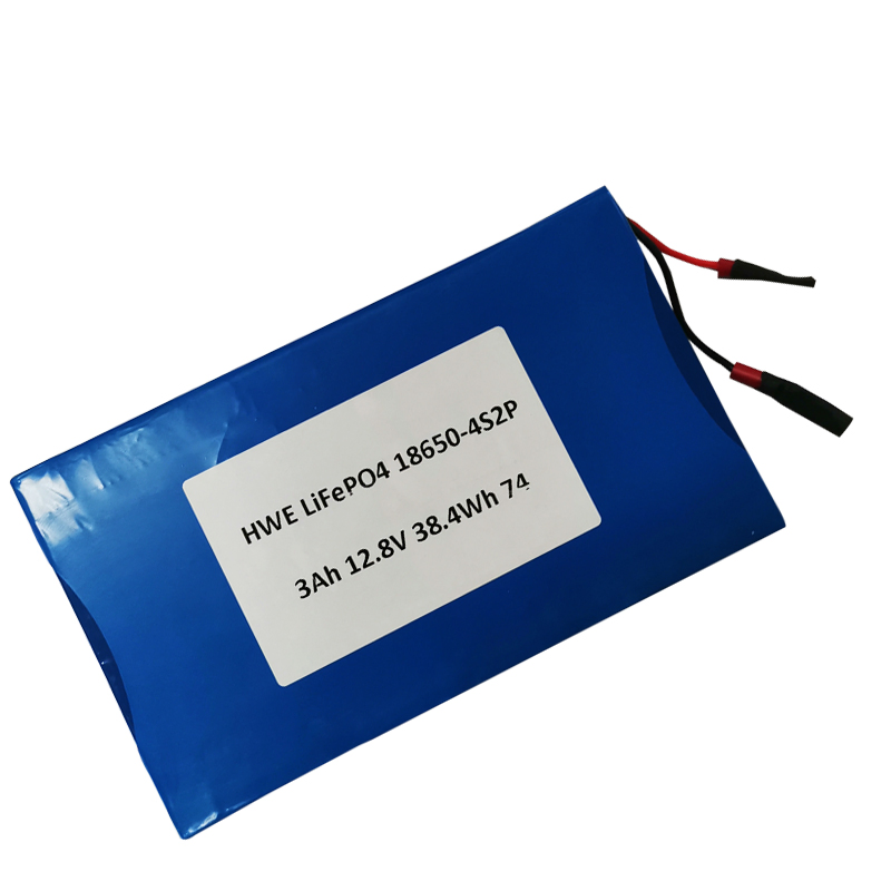 High Quality Rechargeable Custom Lithium Iron Phosphate 12.8V 3.3ah LiFePO4 with PCM for UPS Emergency Power Supply