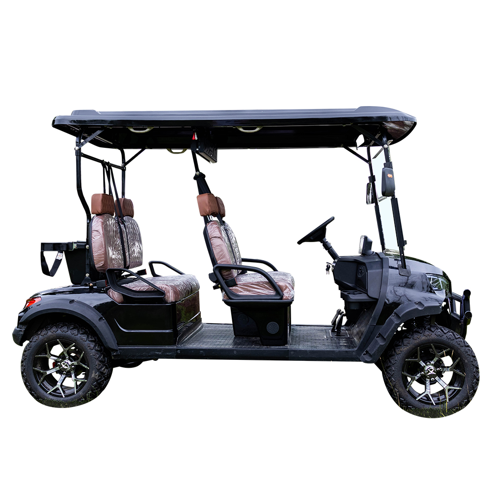 New Model 4 Passenger Golf Cart Full Set With Enclosure Bag Holder Charger Ready For Sale
