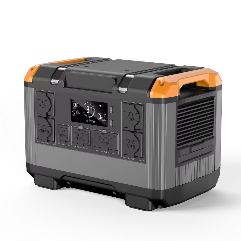 Portable Power Station LiFePo4 Battery 15000 MAh Solar Panel Charging Pure Sine Wave Jump Starter for Home and Outdoor Use