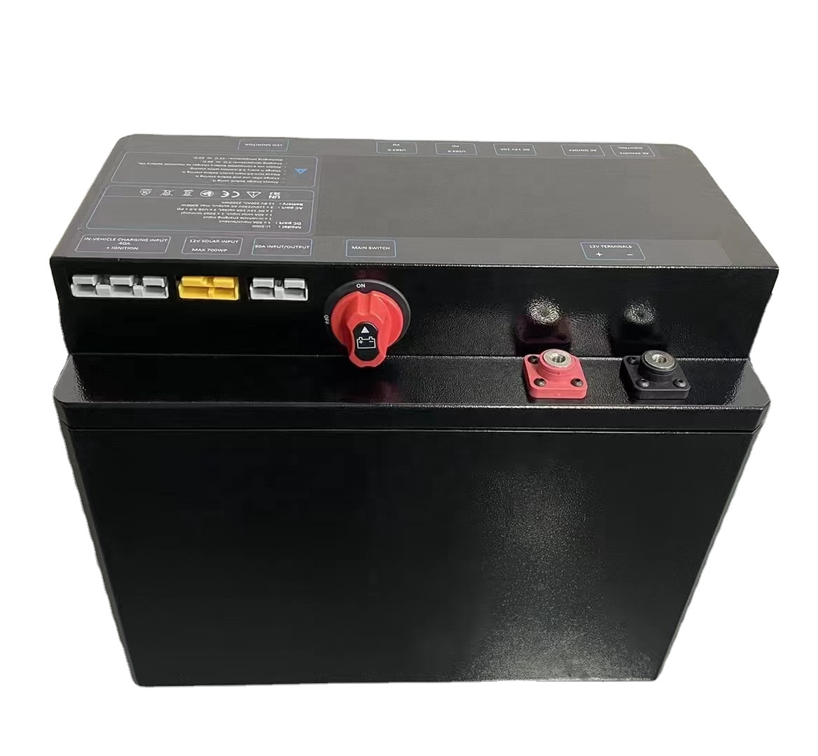 Licitti 12v 24v Portable Power Stations 3000w Lifepo4 Battery Lithium Batteries With Inverter