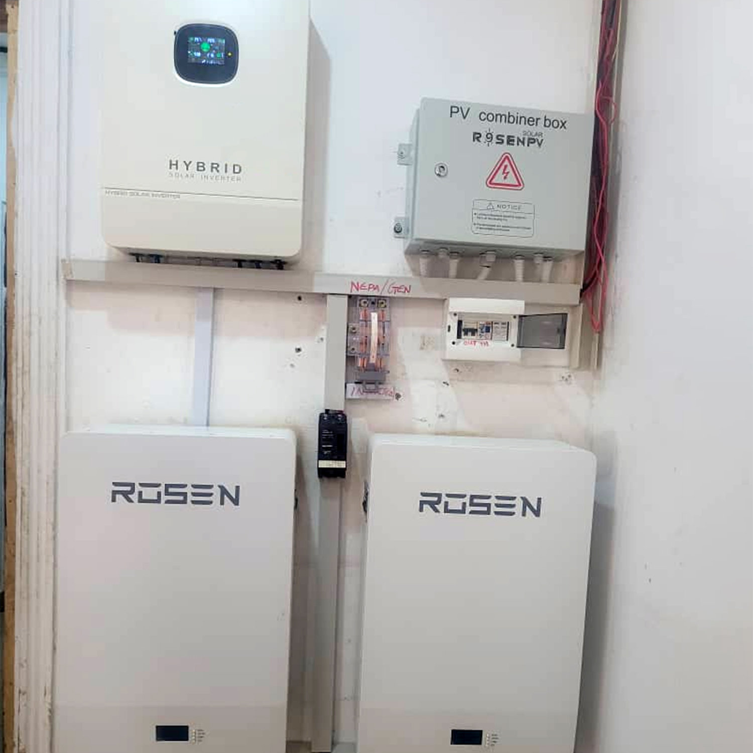 ESS Home Energy Storage System 10kw 12kw 15kw 20kw Lifepo4 Battery Storage