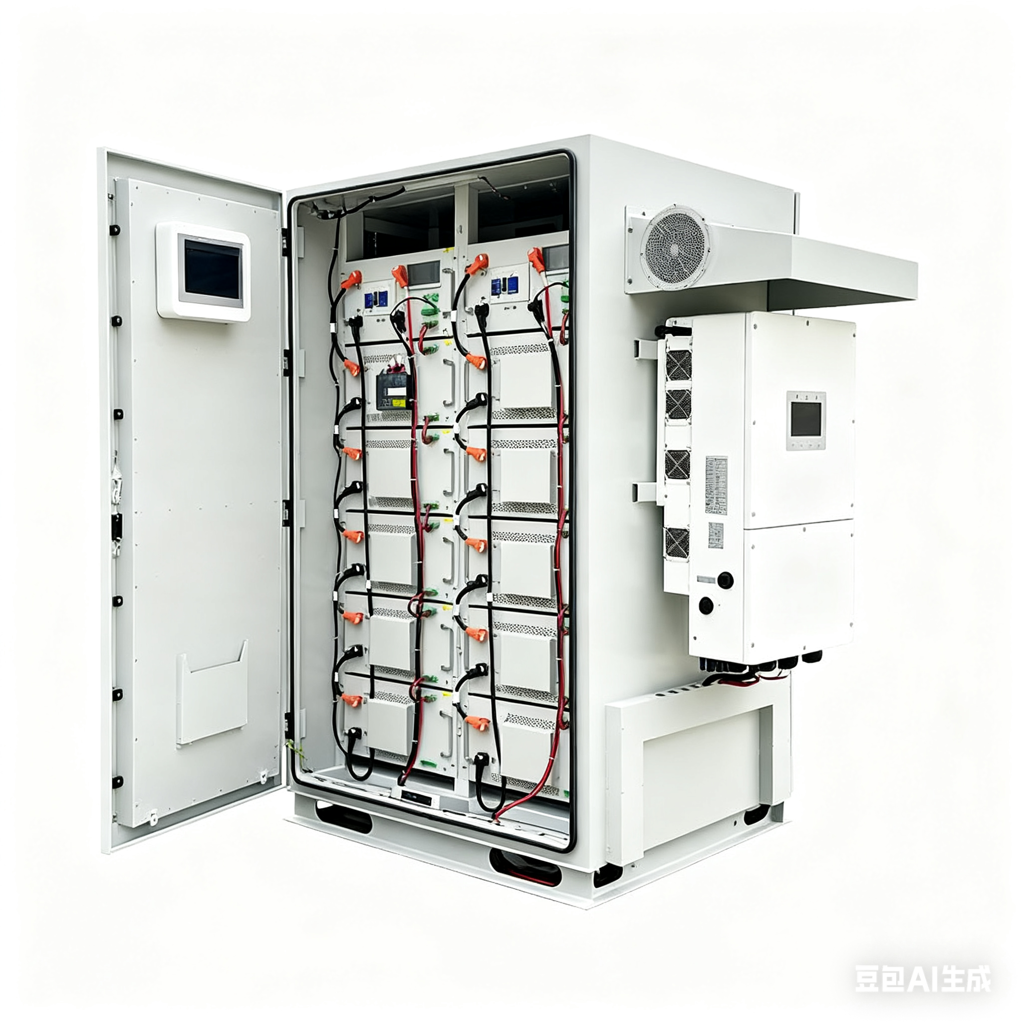All in One Solar Lithium ESS 8000 Cycles to Use,Commercial and Industrial Energy Storage System High Voltage Power Battery