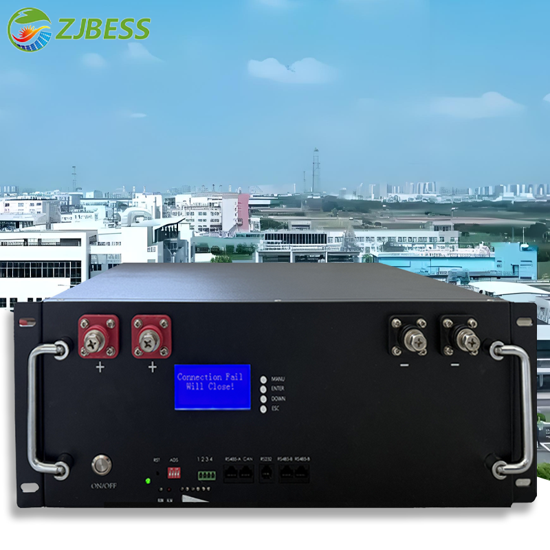 New Lifepo4 Solar Lithium Ion Battery Pack 100AH 200AH 51.2V 5KW 10KW Rack Mounted Lithium Battery