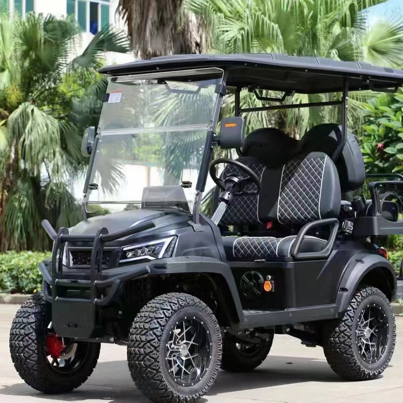 Hot Selling Golf Cart High Quality 4-Seater 72 Volt Battery Electric 7.5KW Dot Certified Club Car Electric Golf Cart