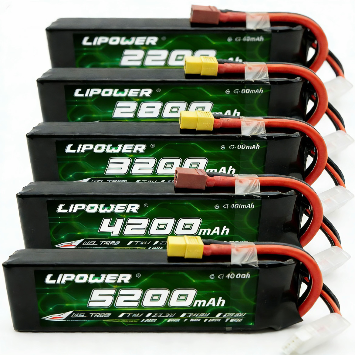 11.1V 3S 4200mAh LiPo Battery 1500mAh 2200mAh 3200mAh 4200mAh 5200mAh 6000mAh 7200mAh 8000mAh 10000mAh RC FPV Battery
