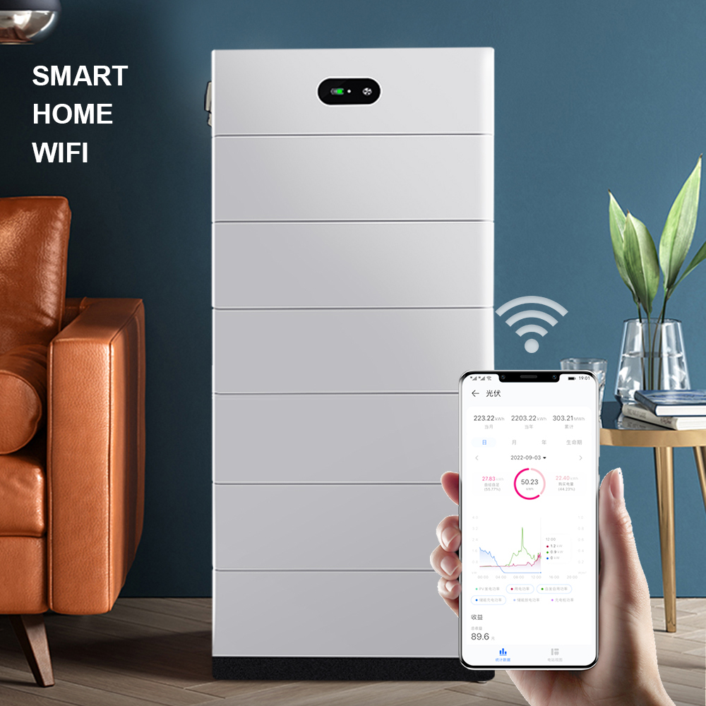 German EU Stock 10kWh 20kWh 50ah 200ah 400ah Energy Storage Battery Off Grid Solar Power System Lifepo4 Battery